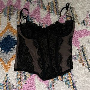 black urban corset